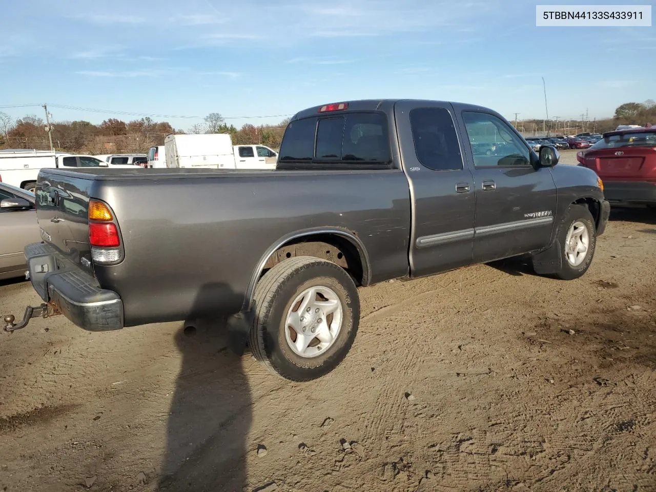 2003 Toyota Tundra Access Cab Sr5 VIN: 5TBBN44133S433911 Lot: 80874784