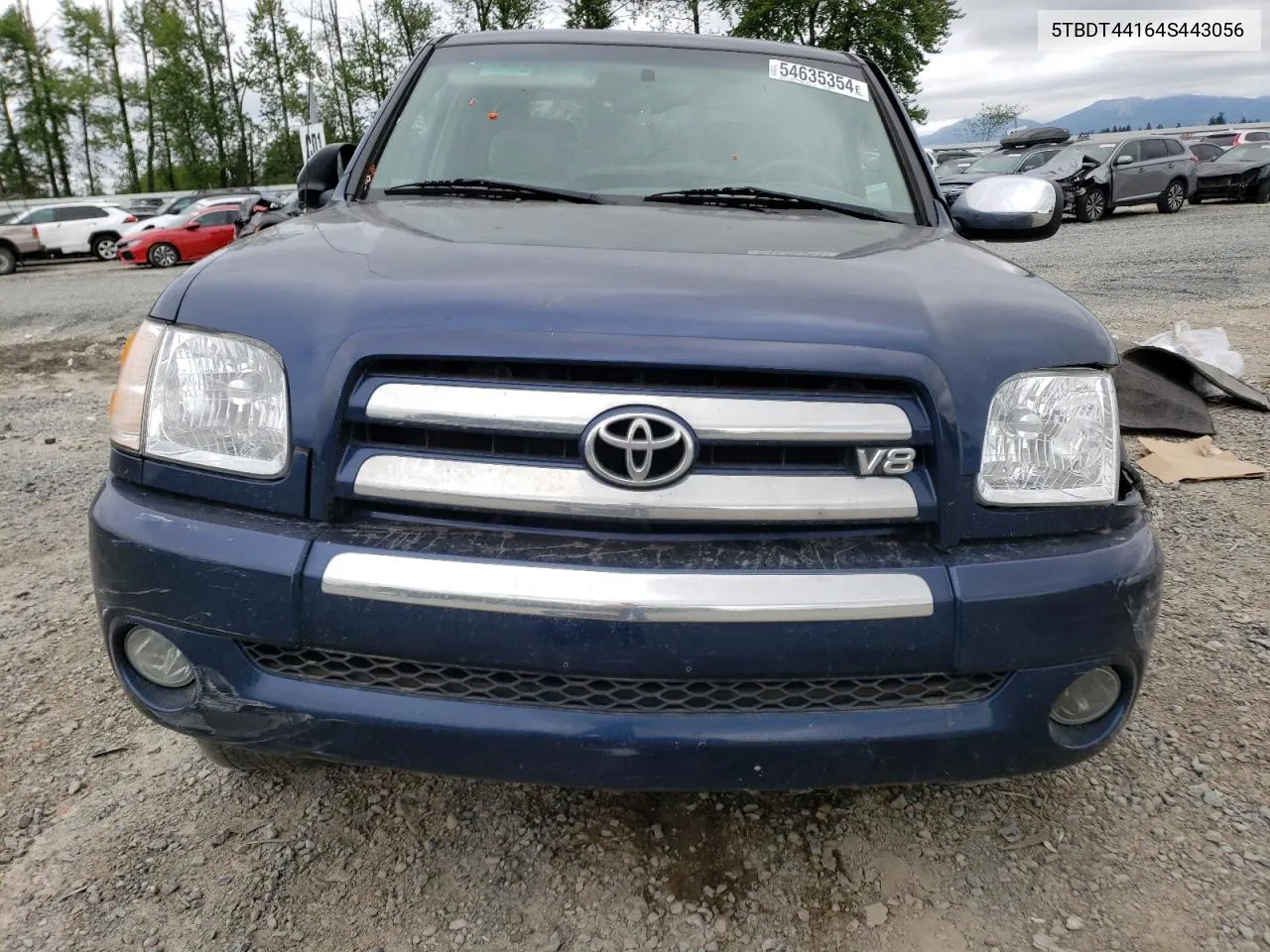 2004 Toyota Tundra Double Cab Sr5 VIN: 5TBDT44164S443056 Lot: 54635354