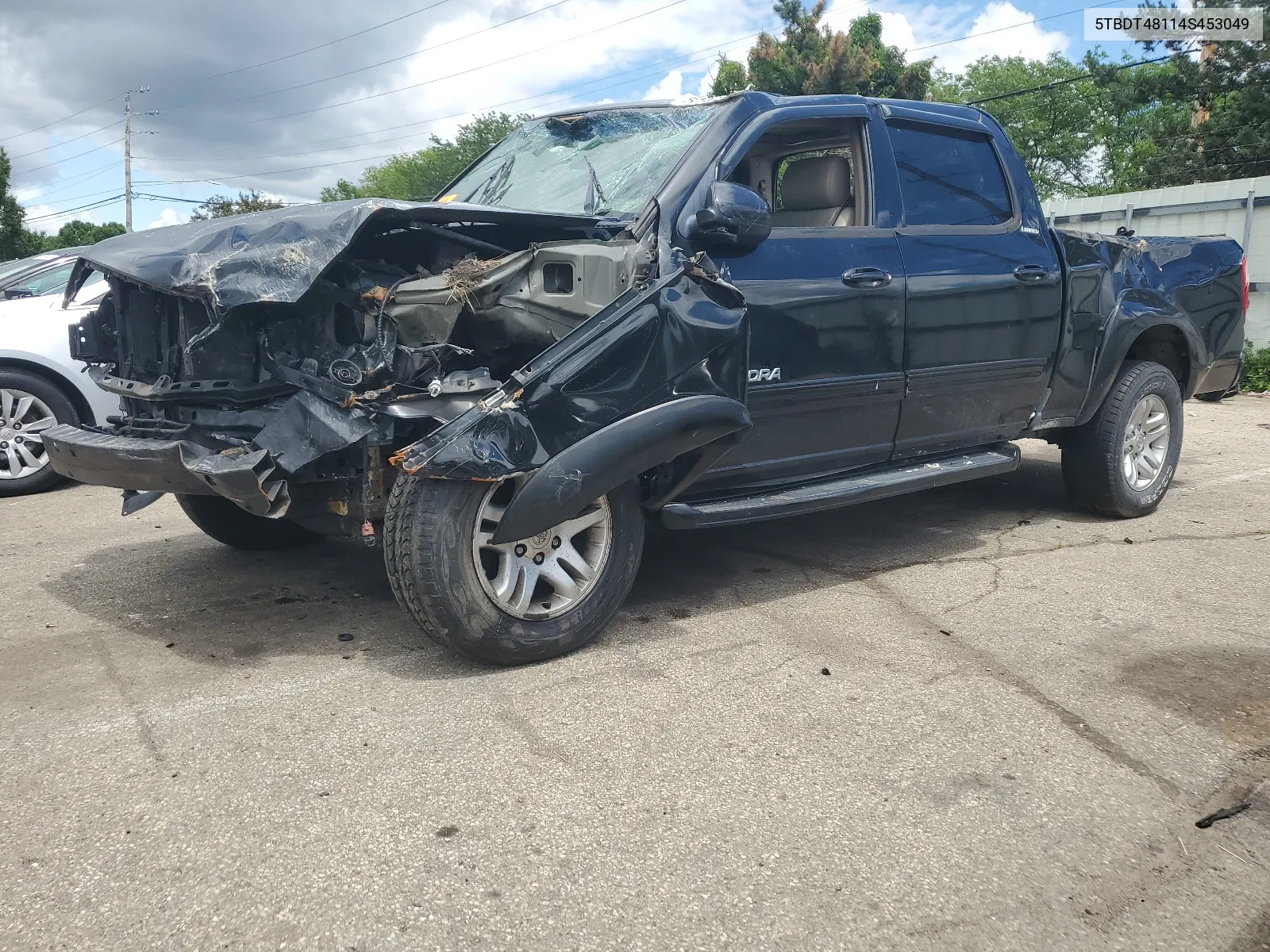 2004 Toyota Tundra Double Cab Limited VIN: 5TBDT48114S453049 Lot: 56946224