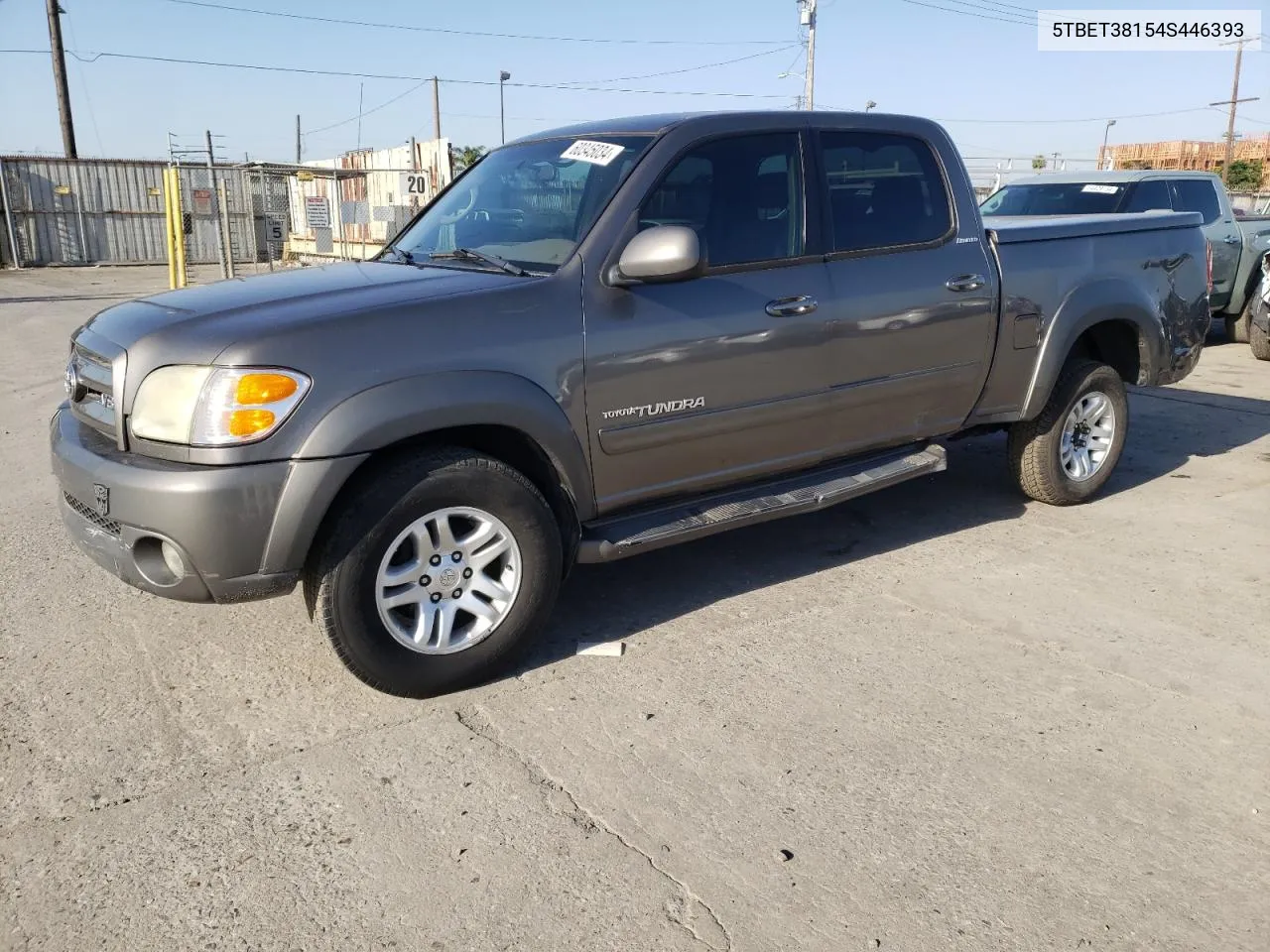 2004 Toyota Tundra Double Cab Limited VIN: 5TBET38154S446393 Lot: 60345034