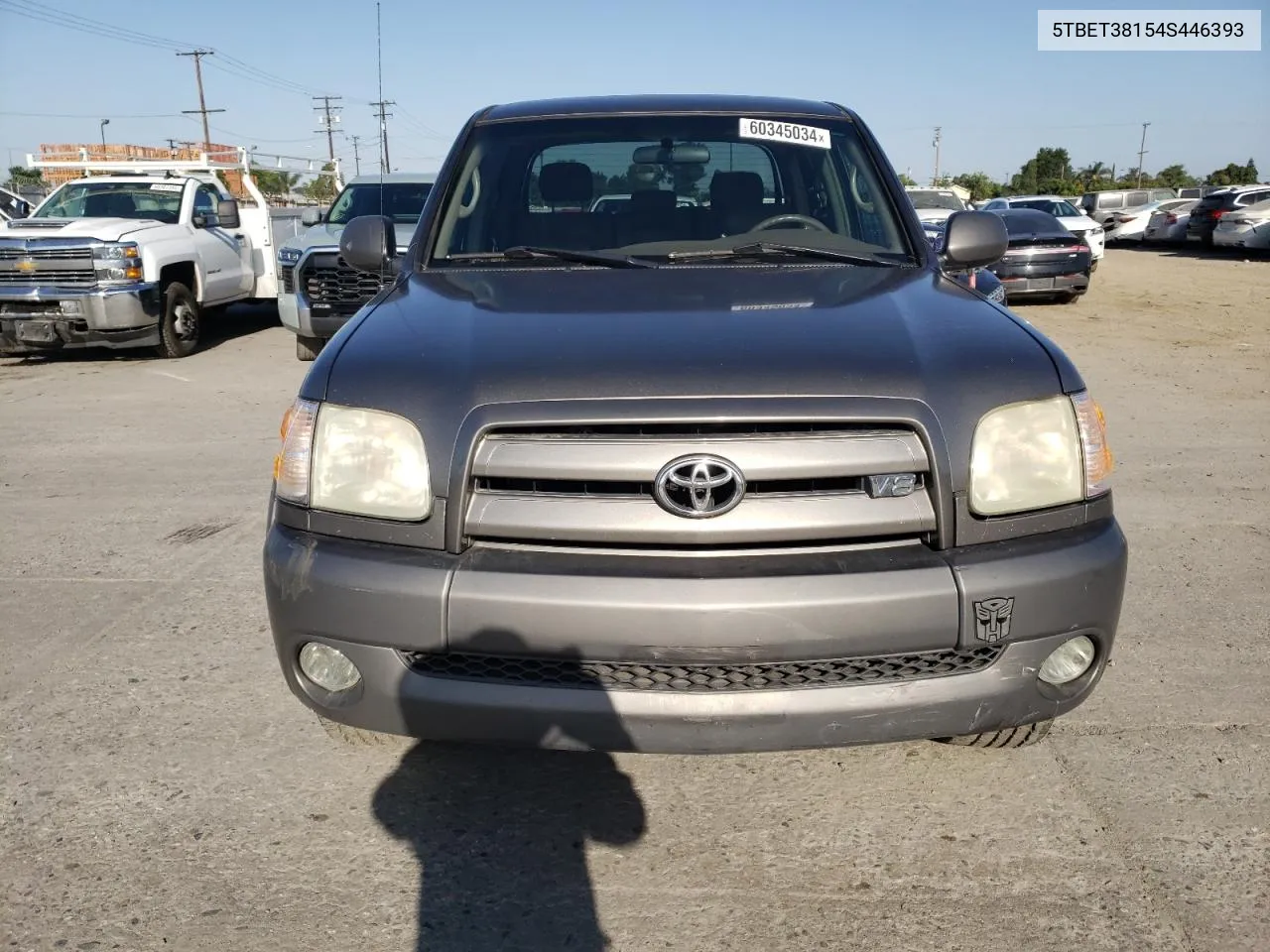 2004 Toyota Tundra Double Cab Limited VIN: 5TBET38154S446393 Lot: 60345034