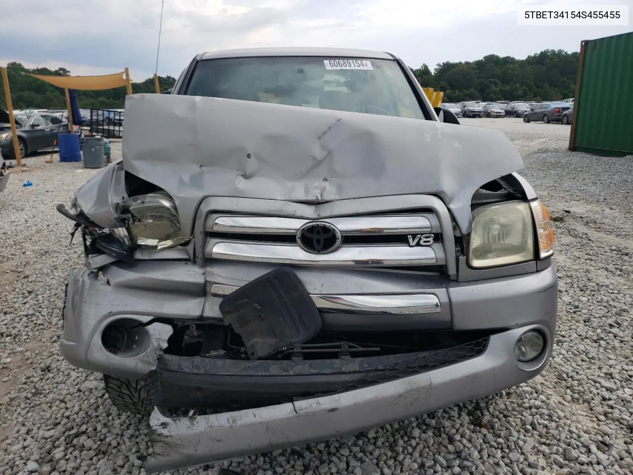 2004 Toyota Tundra Double Cab Sr5 VIN: 5TBET34154S455455 Lot: 60689154