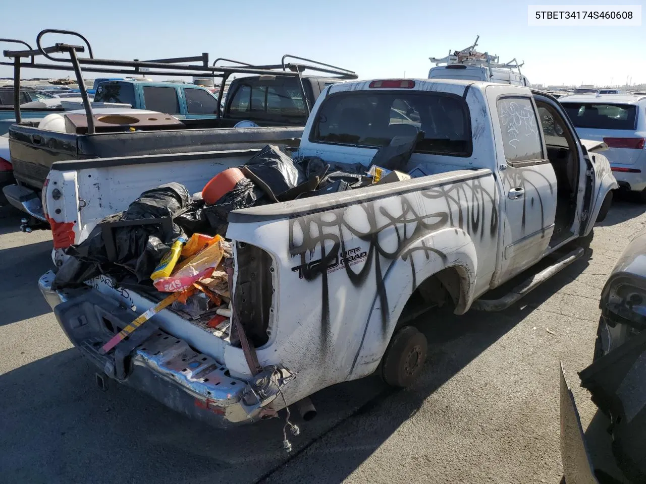 2004 Toyota Tundra Double Cab Sr5 VIN: 5TBET34174S460608 Lot: 61932994