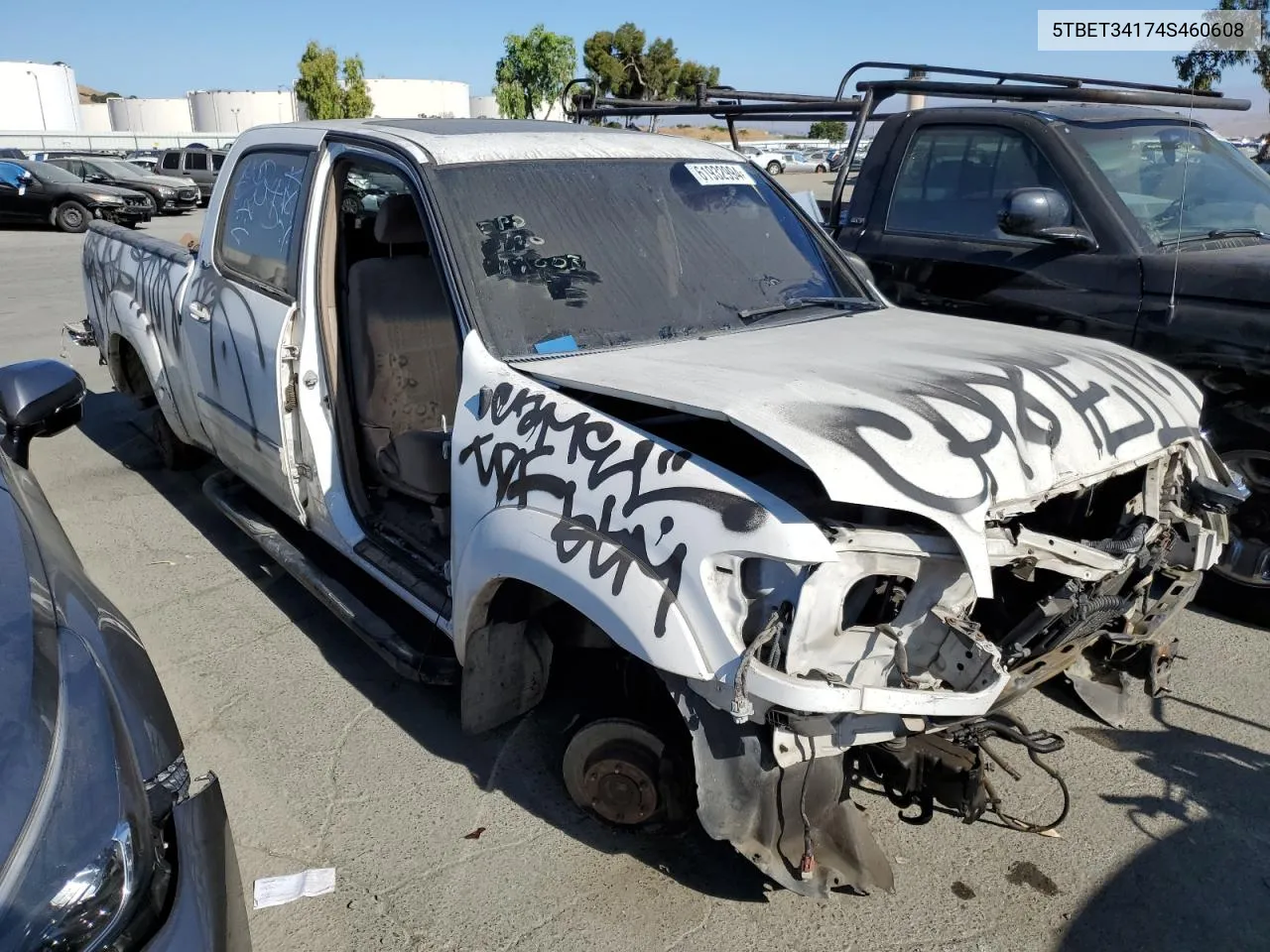 2004 Toyota Tundra Double Cab Sr5 VIN: 5TBET34174S460608 Lot: 61932994