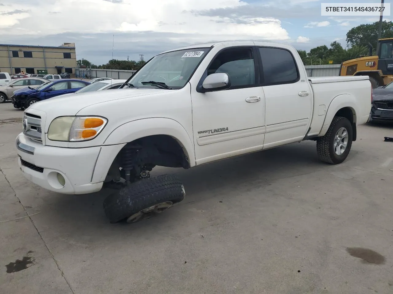 5TBET34154S436727 2004 Toyota Tundra Double Cab Sr5