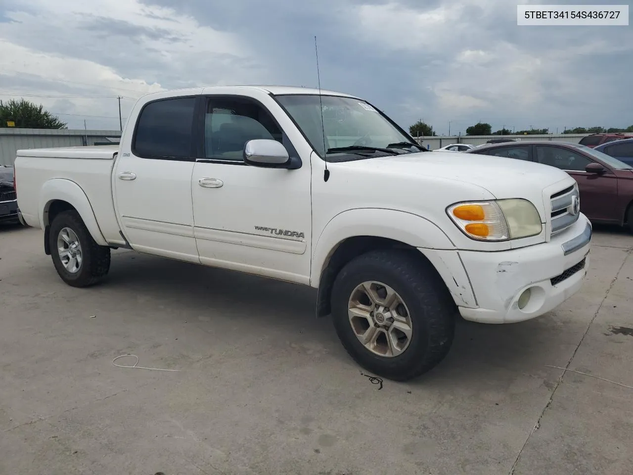 2004 Toyota Tundra Double Cab Sr5 VIN: 5TBET34154S436727 Lot: 62127994