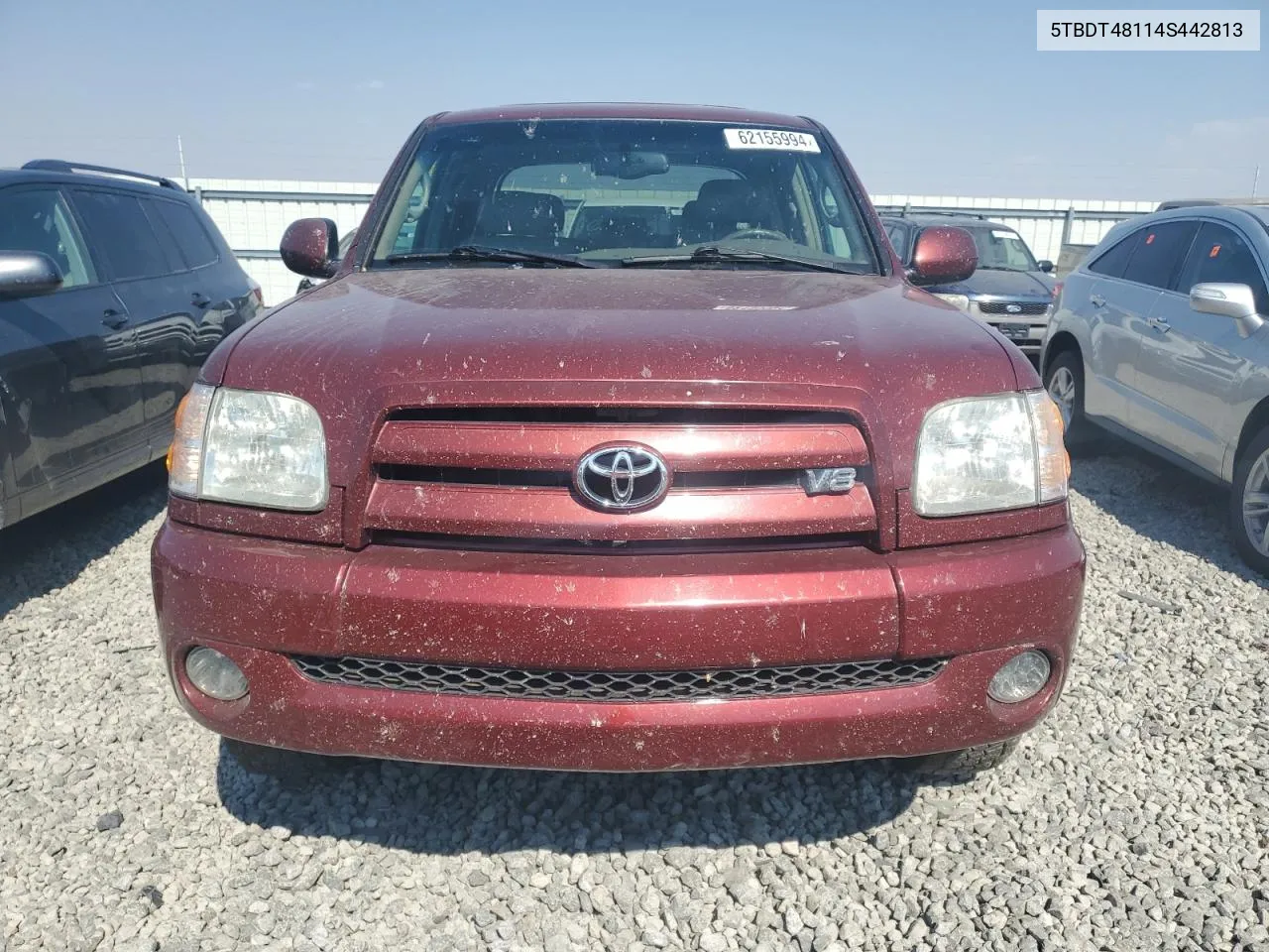 2004 Toyota Tundra Double Cab Limited VIN: 5TBDT48114S442813 Lot: 62155994