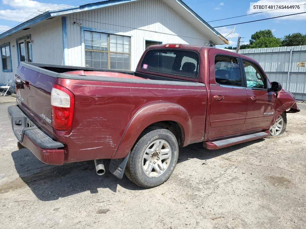 2004 Toyota Tundra Double Cab Limited VIN: 5TBDT48174S464976 Lot: 63929904