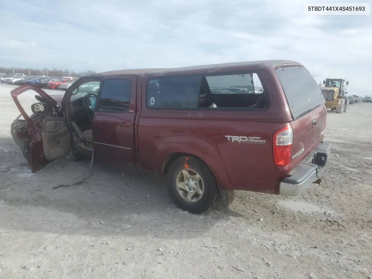 2004 Toyota Tundra Double Cab Sr5 VIN: 5TBDT441X4S451693 Lot: 64590514