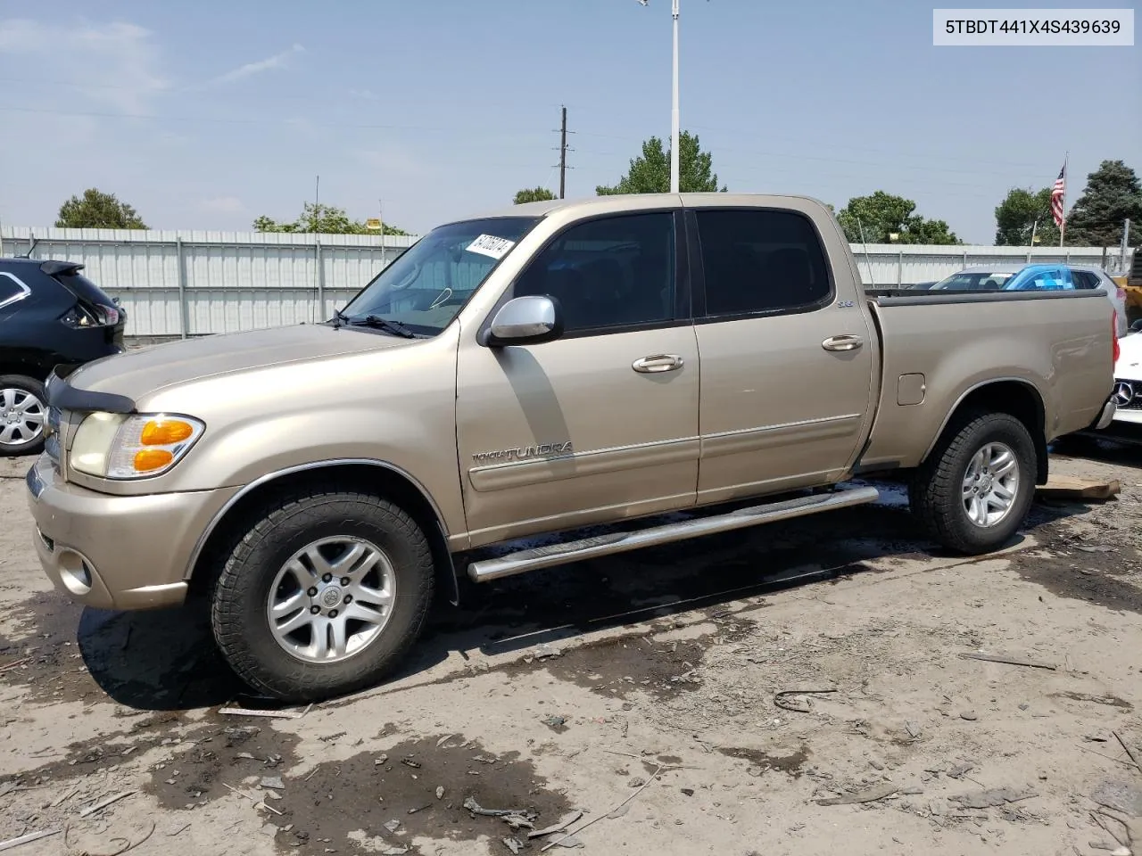 5TBDT441X4S439639 2004 Toyota Tundra Double Cab Sr5