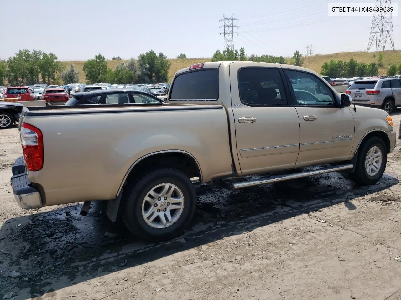 5TBDT441X4S439639 2004 Toyota Tundra Double Cab Sr5