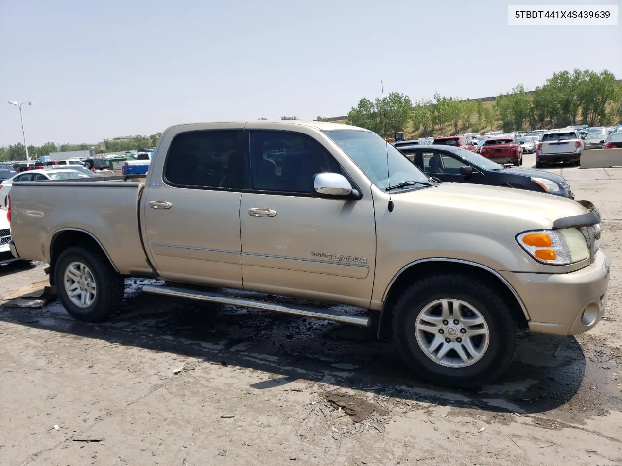 2004 Toyota Tundra Double Cab Sr5 VIN: 5TBDT441X4S439639 Lot: 64705074