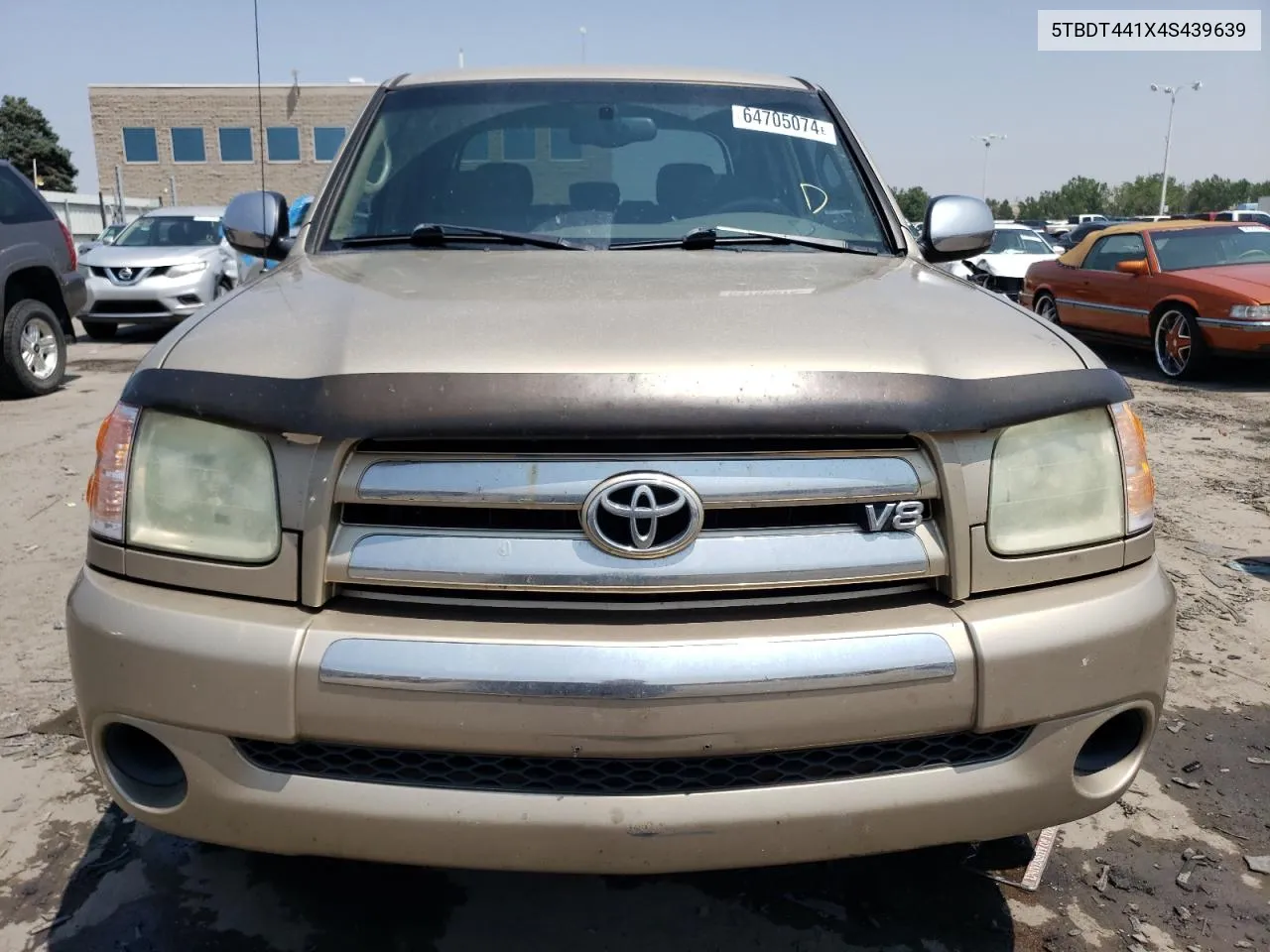 2004 Toyota Tundra Double Cab Sr5 VIN: 5TBDT441X4S439639 Lot: 64705074