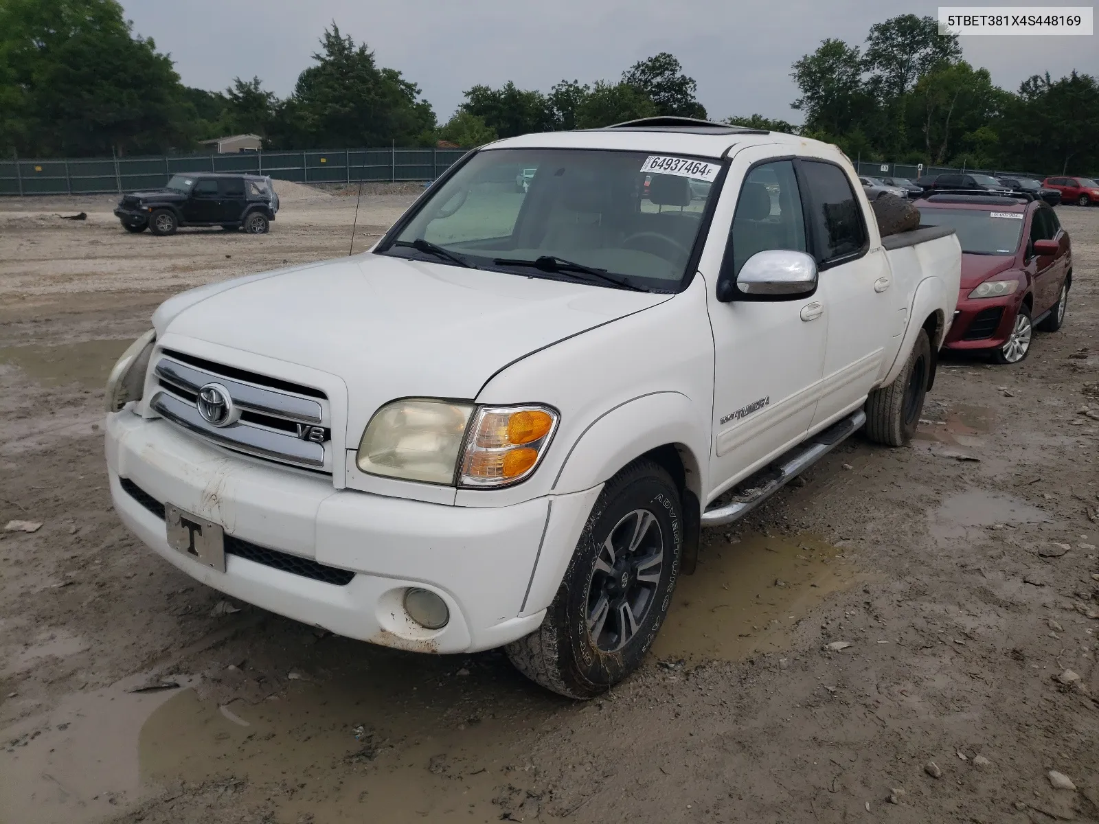 2004 Toyota Tundra Double Cab Limited VIN: 5TBET381X4S448169 Lot: 64937464