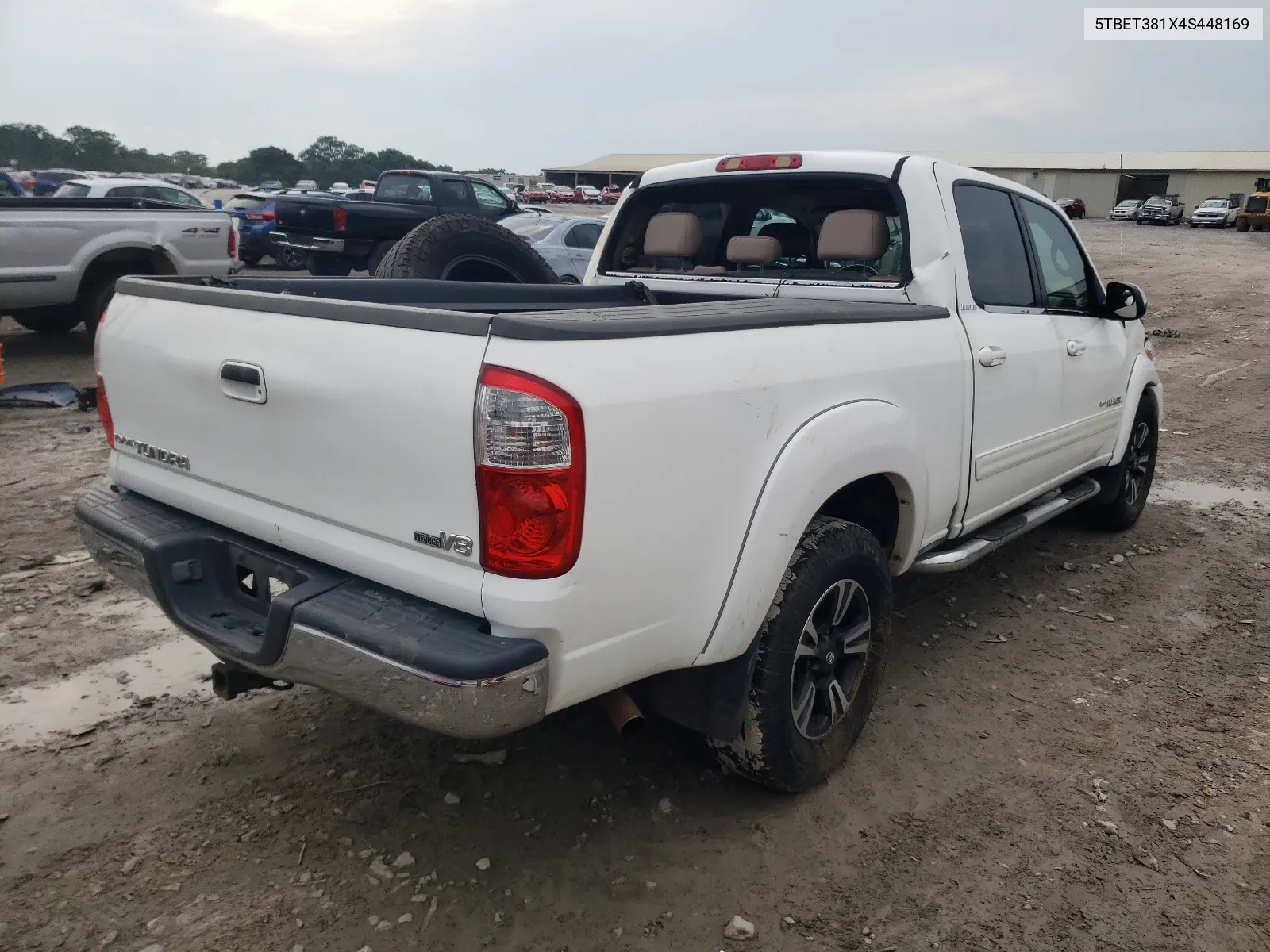 2004 Toyota Tundra Double Cab Limited VIN: 5TBET381X4S448169 Lot: 64937464