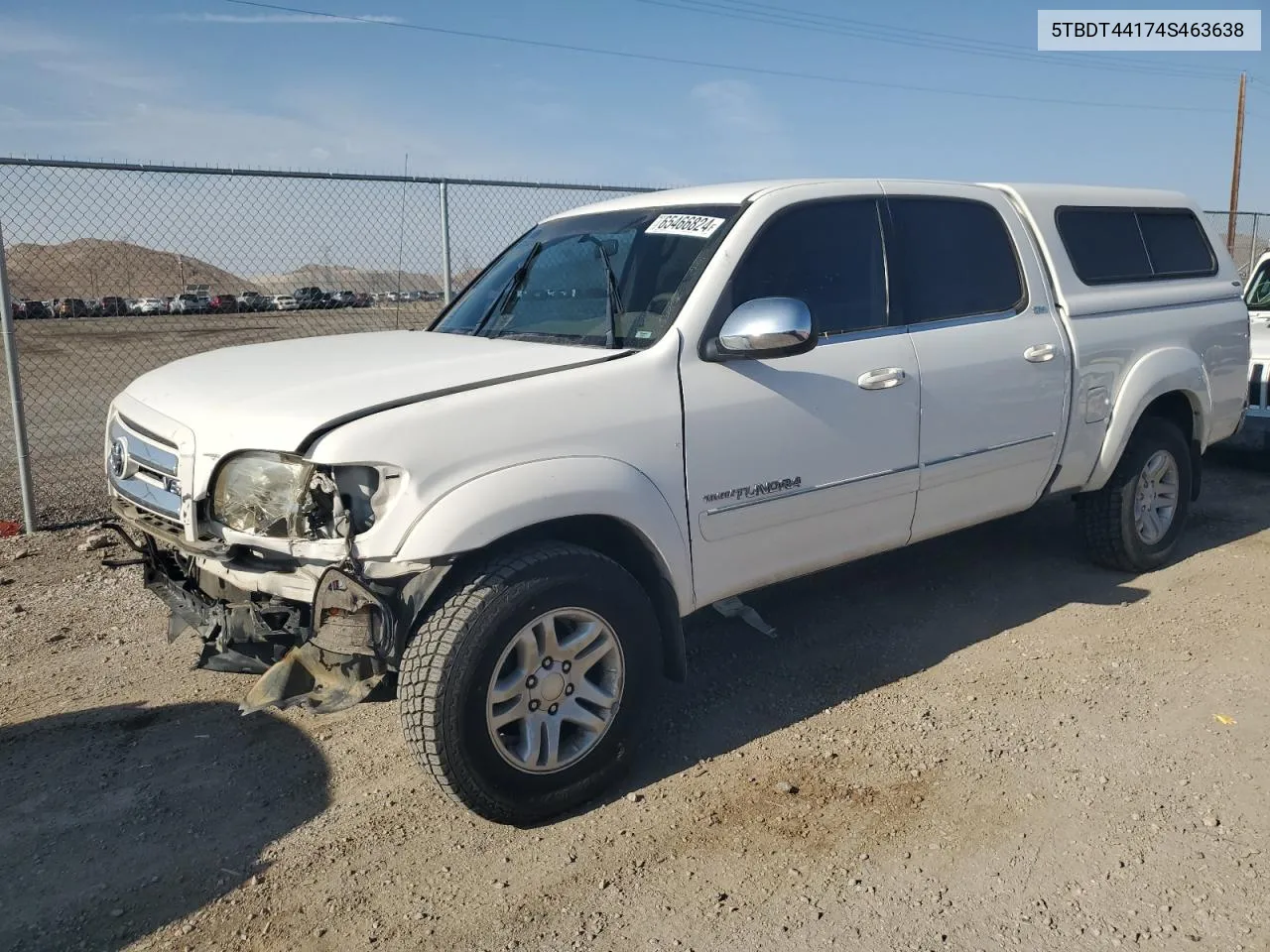 2004 Toyota Tundra Double Cab Sr5 VIN: 5TBDT44174S463638 Lot: 65466824