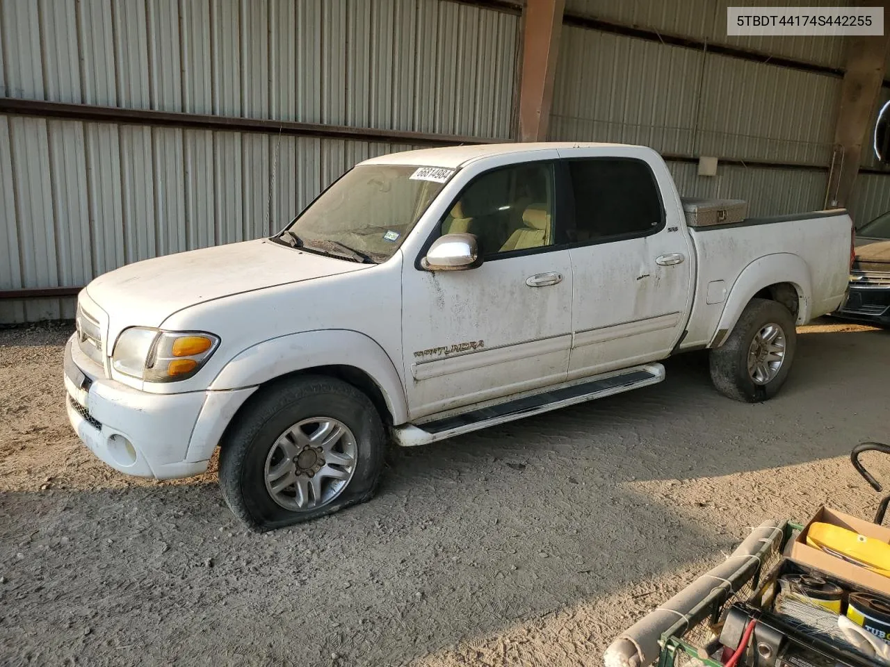 2004 Toyota Tundra Double Cab Sr5 VIN: 5TBDT44174S442255 Lot: 66814984