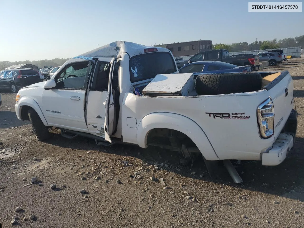 2004 Toyota Tundra Double Cab Limited VIN: 5TBDT48144S457578 Lot: 66963754