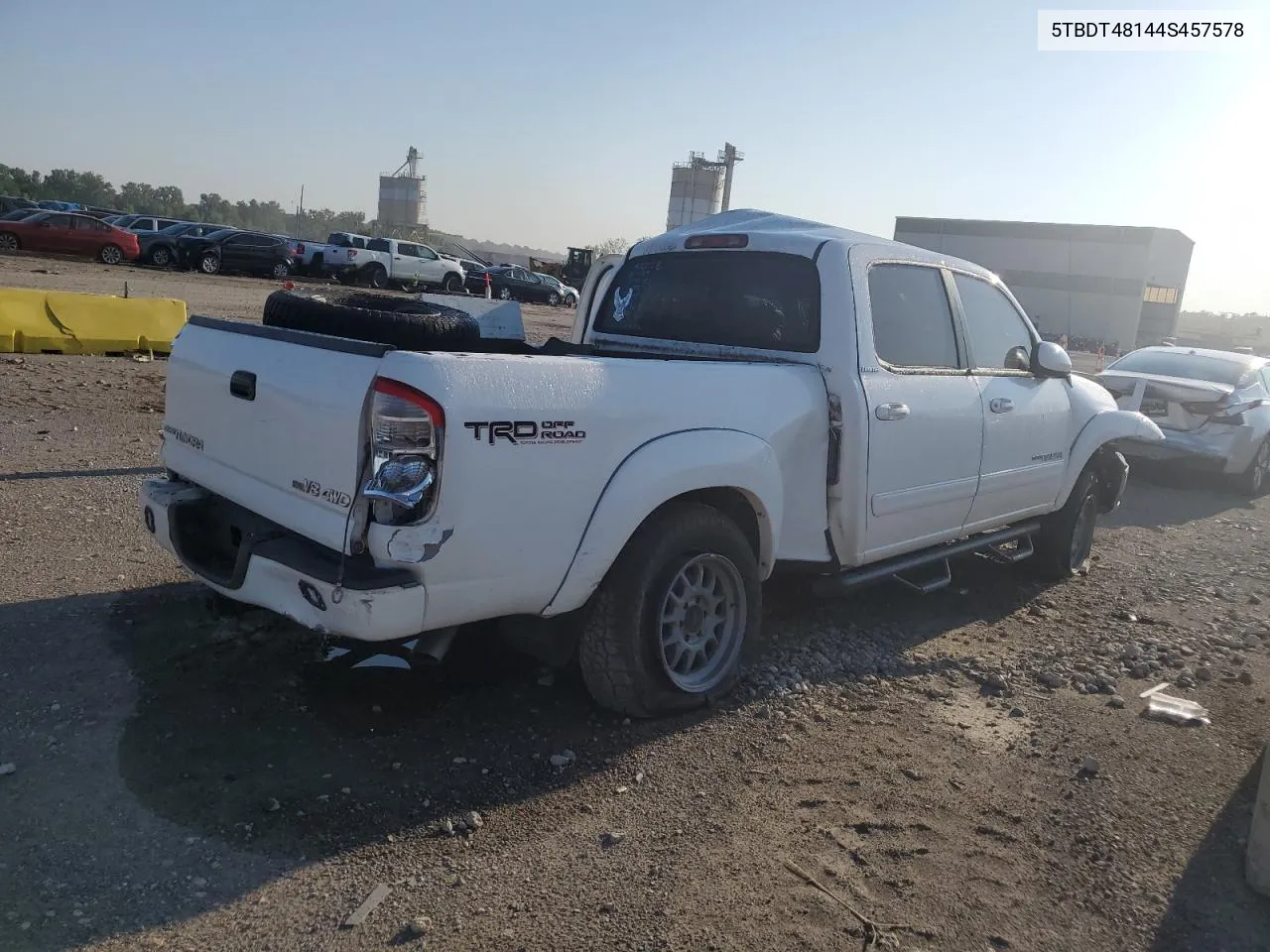 2004 Toyota Tundra Double Cab Limited VIN: 5TBDT48144S457578 Lot: 66963754