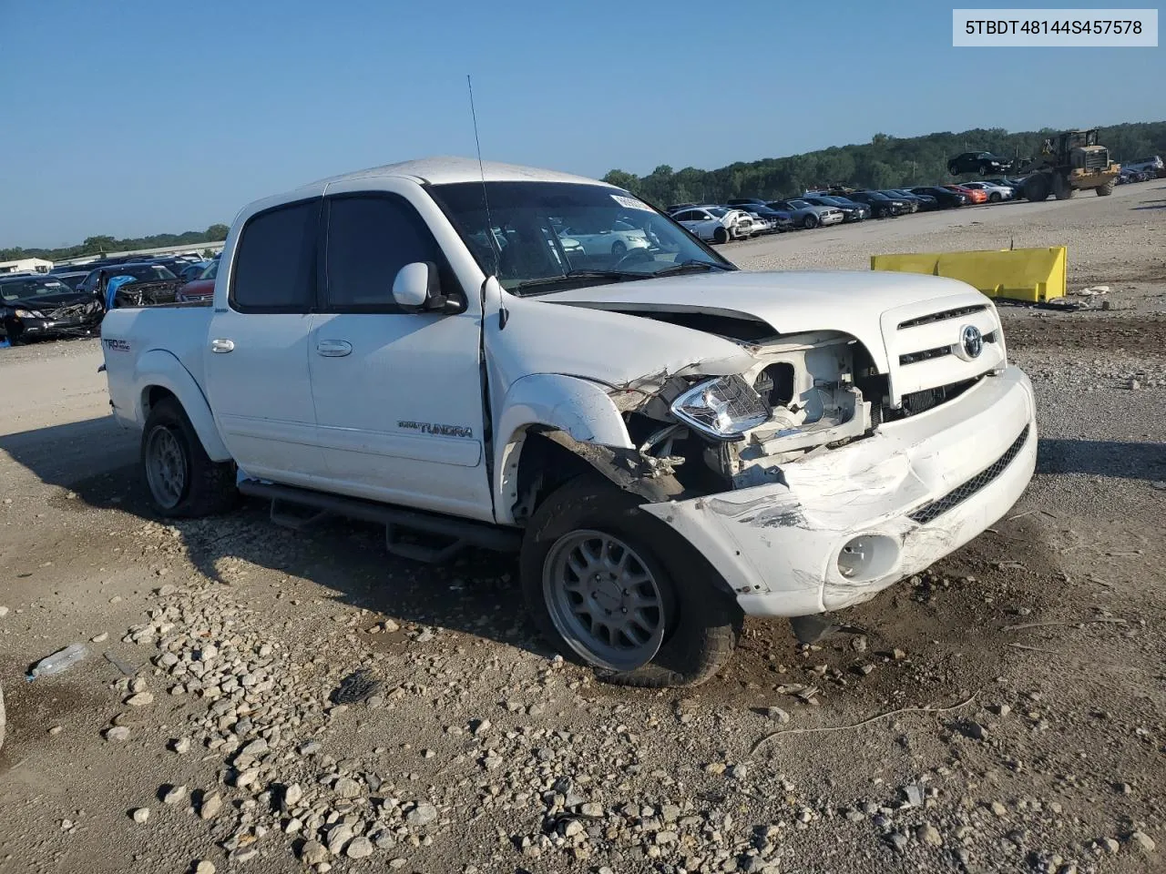 2004 Toyota Tundra Double Cab Limited VIN: 5TBDT48144S457578 Lot: 66963754