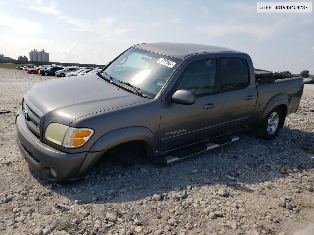 2004 Toyota Tundra Double Cab Limited VIN: 5TBET38194S454237 Lot: 67727584