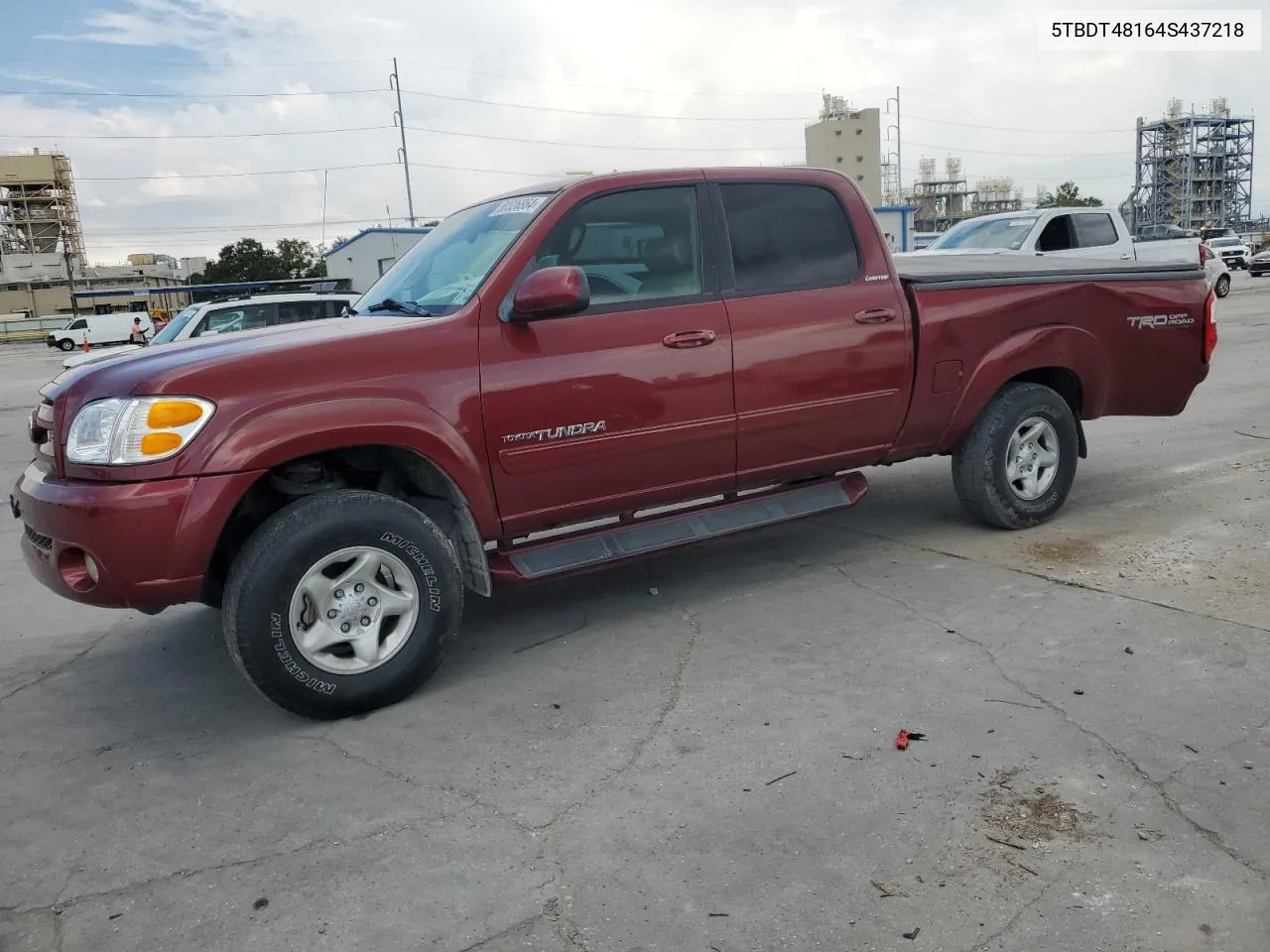 2004 Toyota Tundra Double Cab Limited VIN: 5TBDT48164S437218 Lot: 68526864