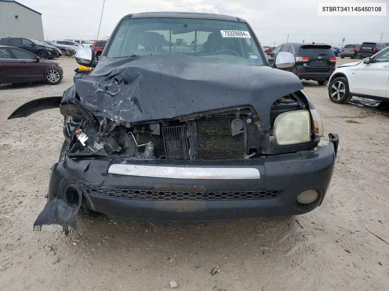 2004 Toyota Tundra Access Cab Sr5 VIN: 5TBRT34114S450108 Lot: 70328694