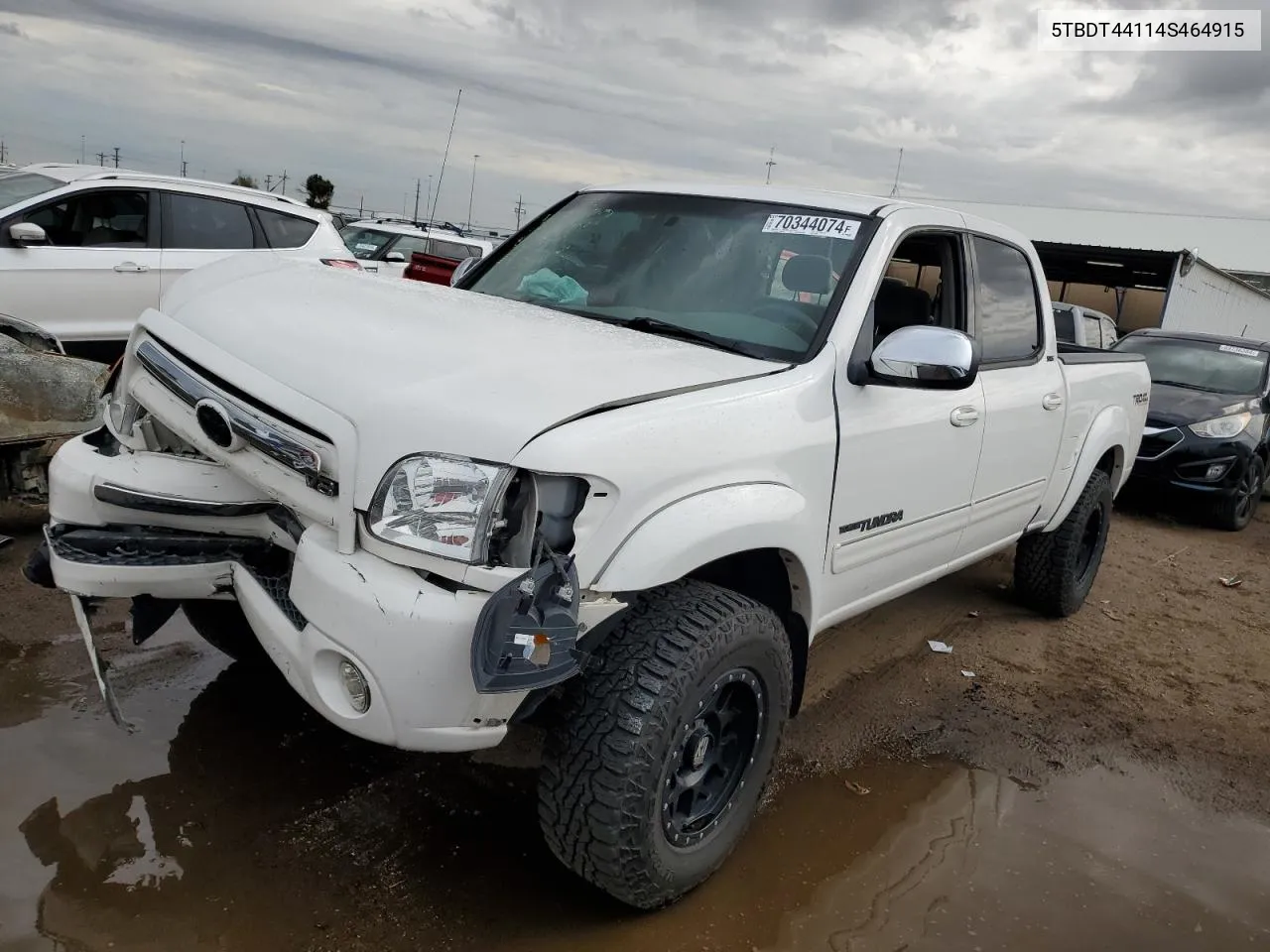 5TBDT44114S464915 2004 Toyota Tundra Double Cab Sr5