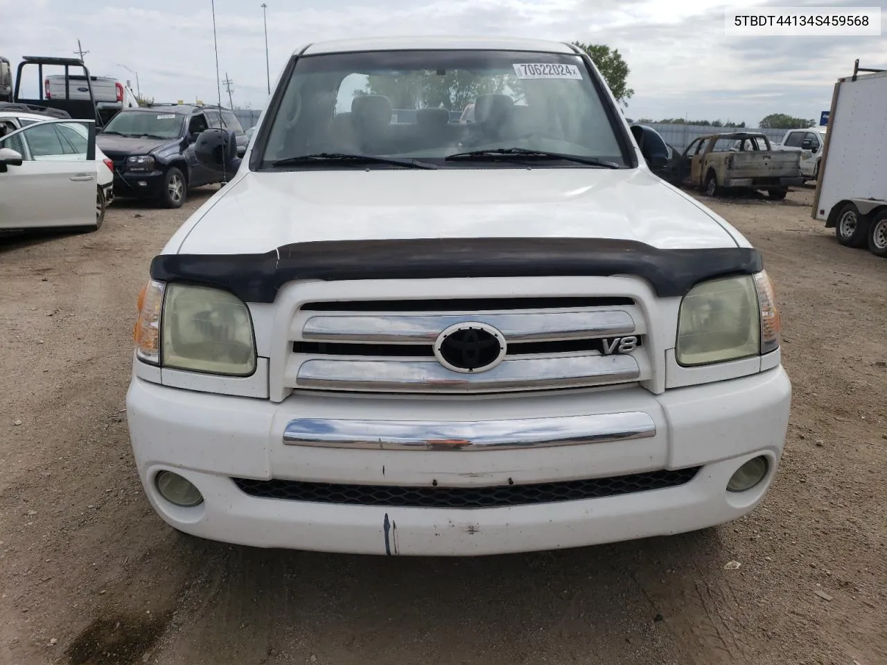 2004 Toyota Tundra Double Cab Sr5 VIN: 5TBDT44134S459568 Lot: 70622024