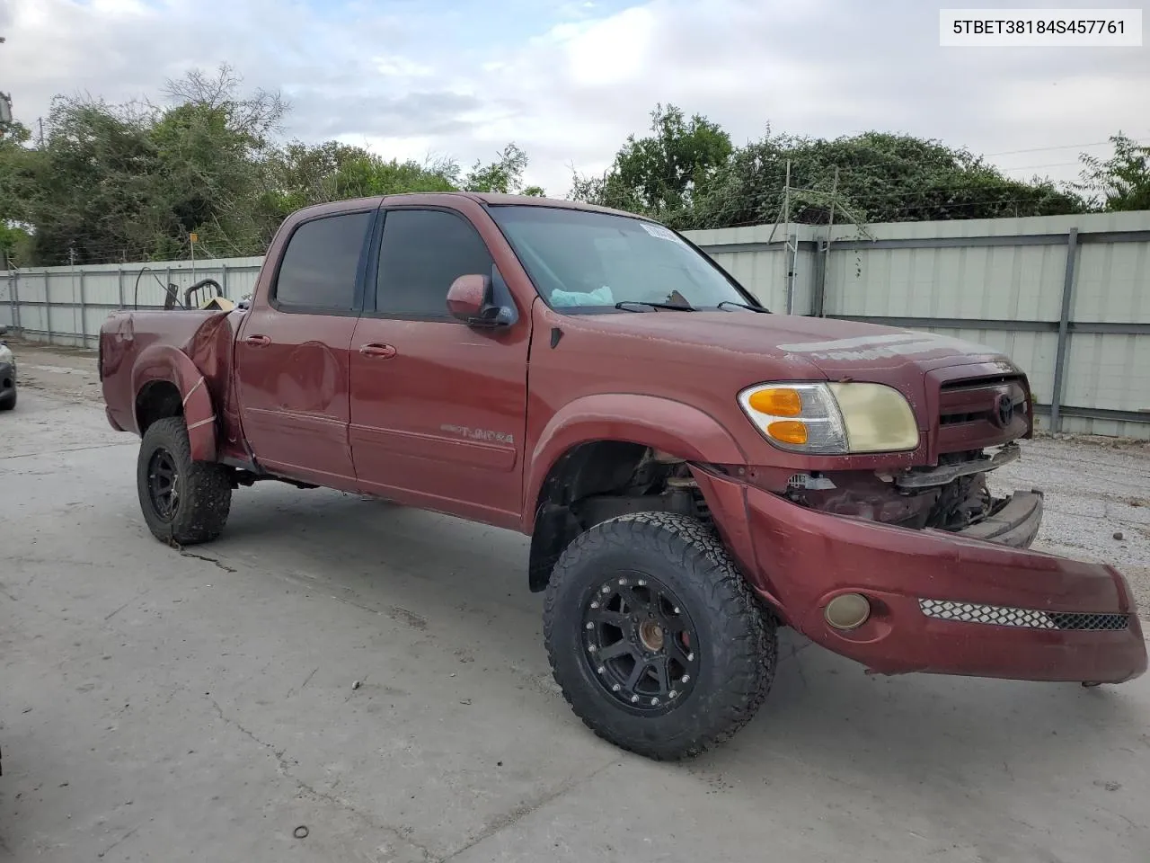 2004 Toyota Tundra Double Cab Limited VIN: 5TBET38184S457761 Lot: 70844304