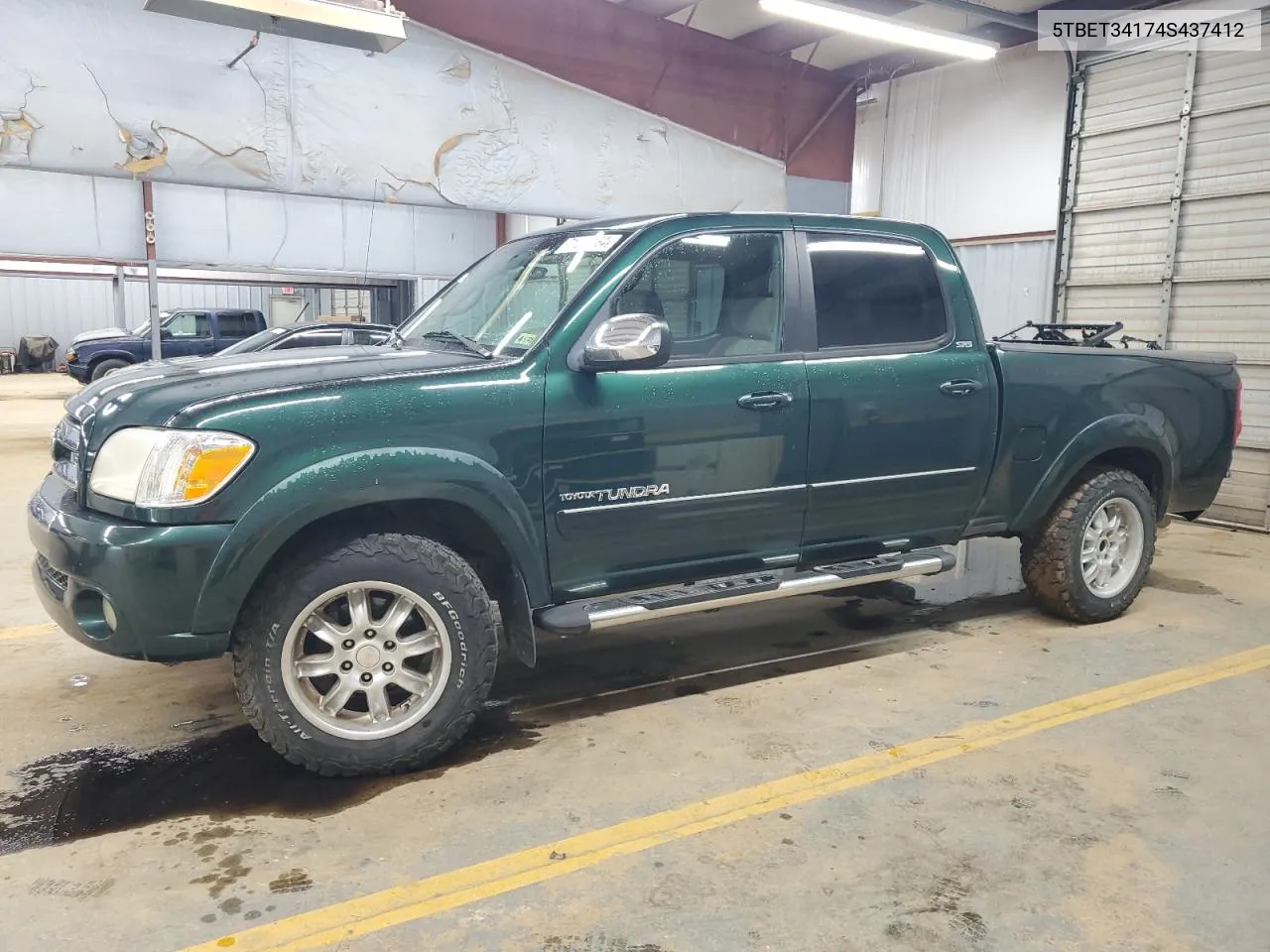 2004 Toyota Tundra Double Cab Sr5 VIN: 5TBET34174S437412 Lot: 71217284