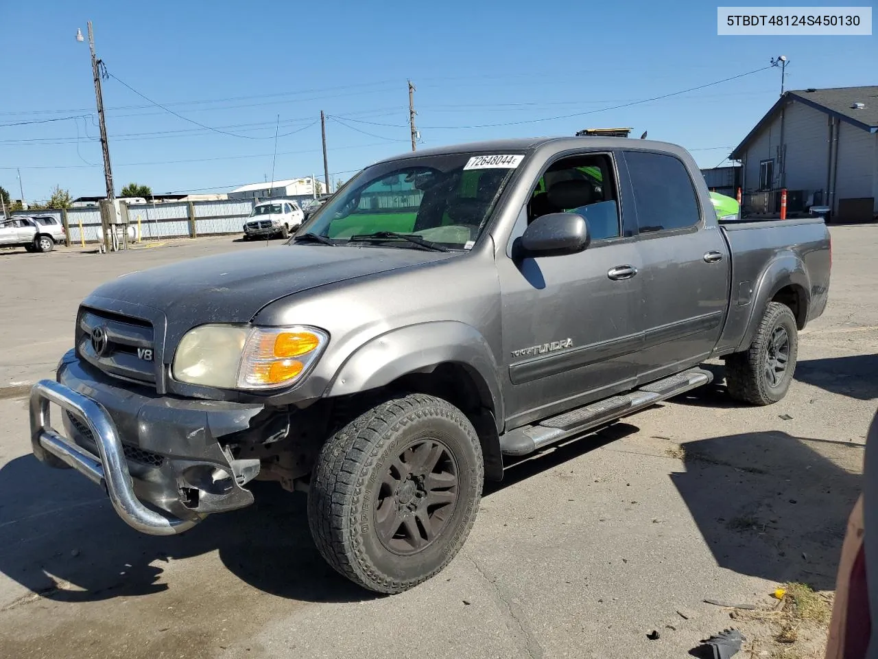 5TBDT48124S450130 2004 Toyota Tundra Double Cab Limited