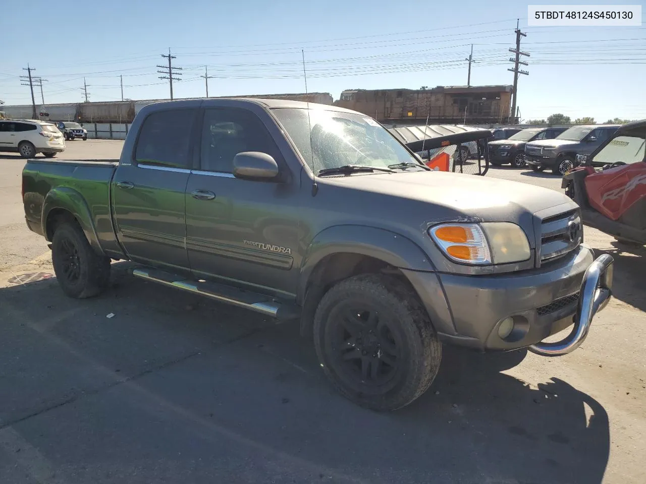 2004 Toyota Tundra Double Cab Limited VIN: 5TBDT48124S450130 Lot: 72648044