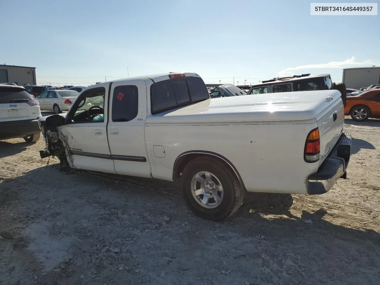 2004 Toyota Tundra Access Cab Sr5 VIN: 5TBRT34164S449357 Lot: 72827014