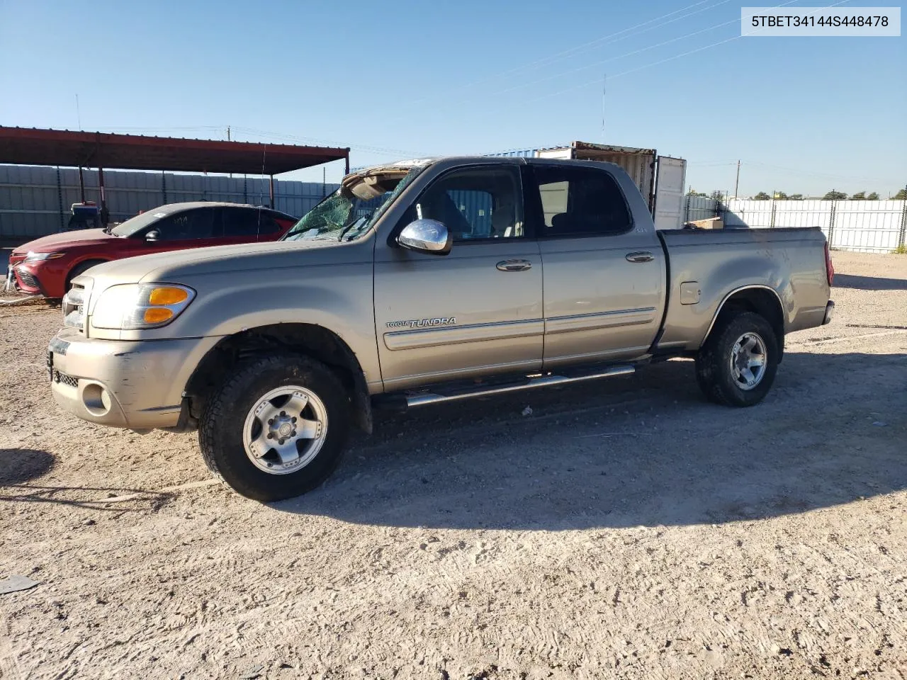 2004 Toyota Tundra Double Cab Sr5 VIN: 5TBET34144S448478 Lot: 73311454