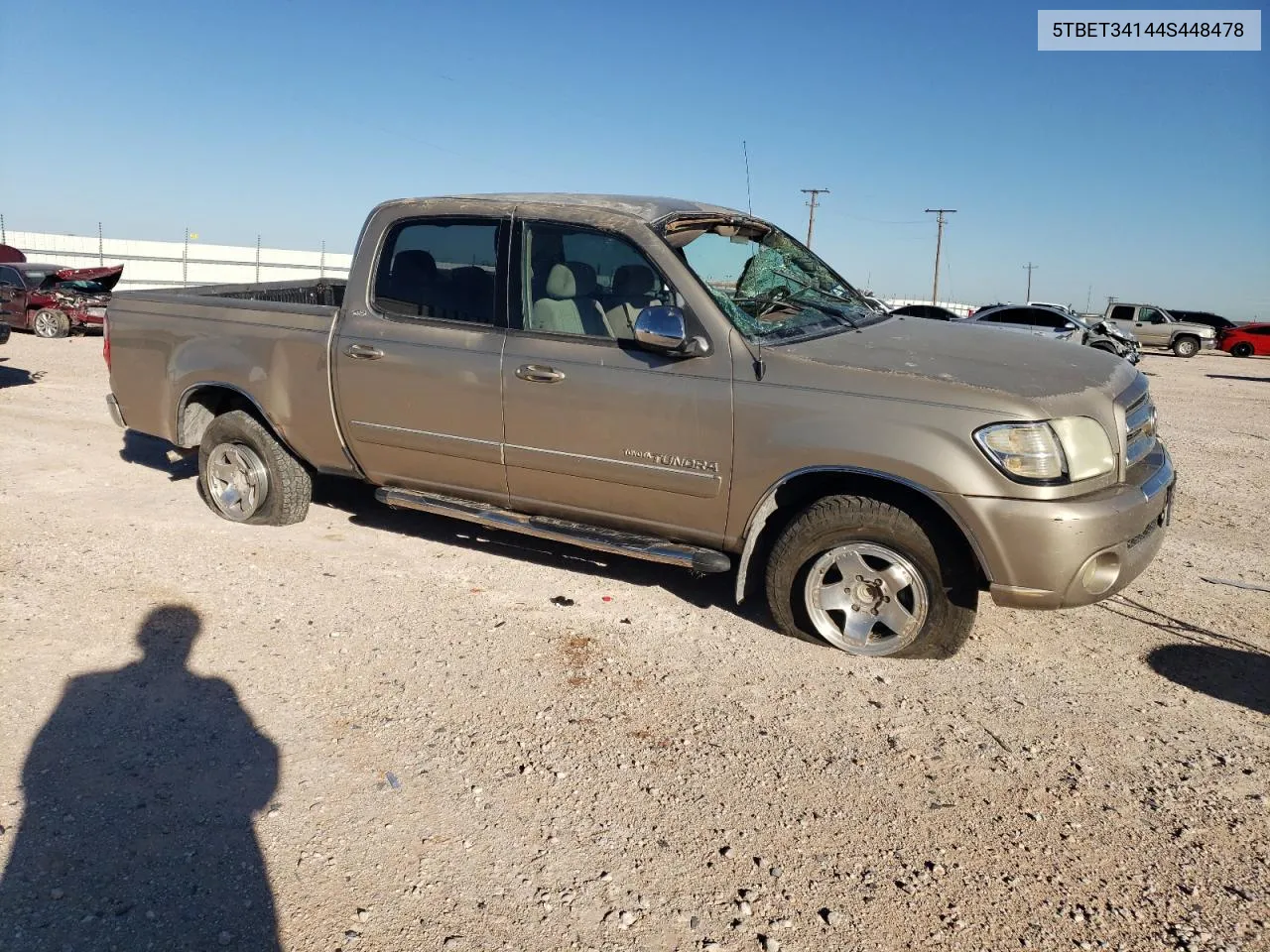 2004 Toyota Tundra Double Cab Sr5 VIN: 5TBET34144S448478 Lot: 73311454