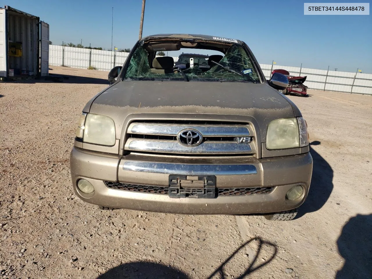 2004 Toyota Tundra Double Cab Sr5 VIN: 5TBET34144S448478 Lot: 73311454