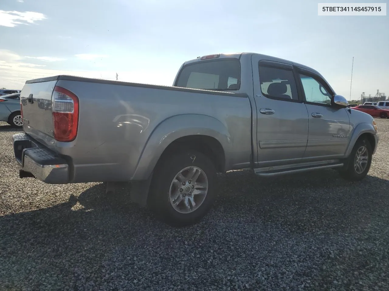 2004 Toyota Tundra Double Cab Sr5 VIN: 5TBET34114S457915 Lot: 73730304