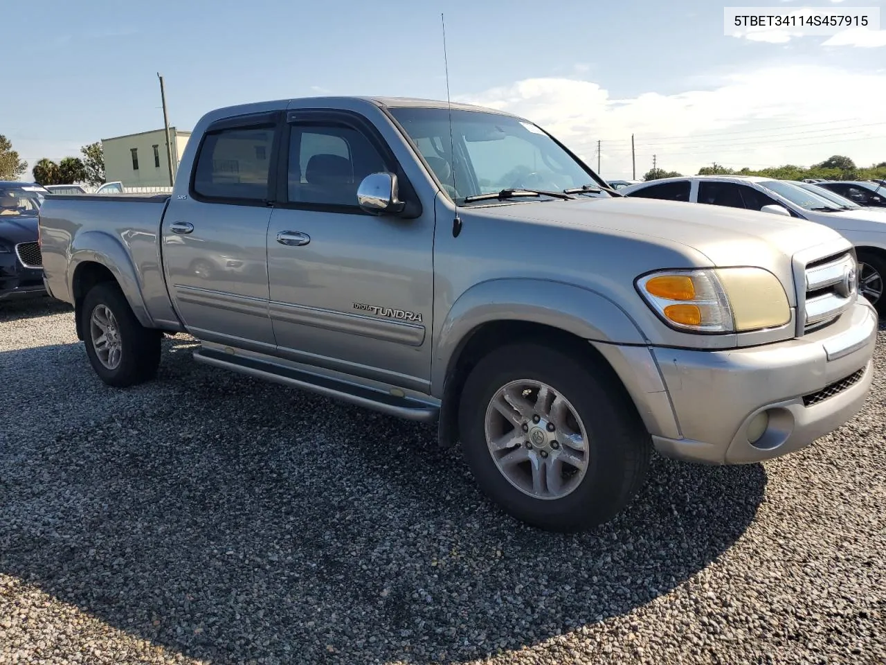 2004 Toyota Tundra Double Cab Sr5 VIN: 5TBET34114S457915 Lot: 73730304