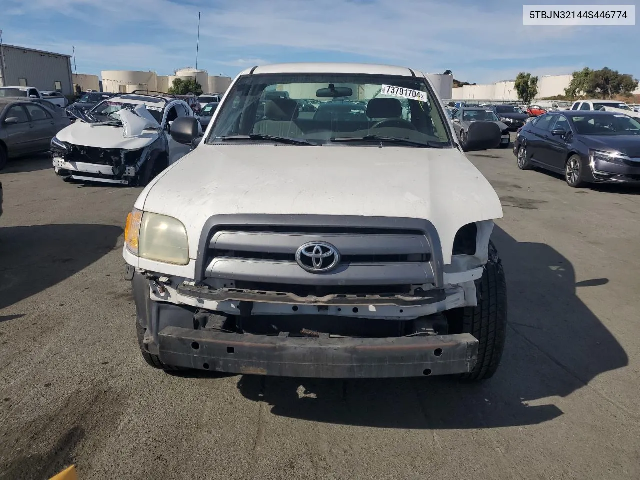 2004 Toyota Tundra VIN: 5TBJN32144S446774 Lot: 73791704