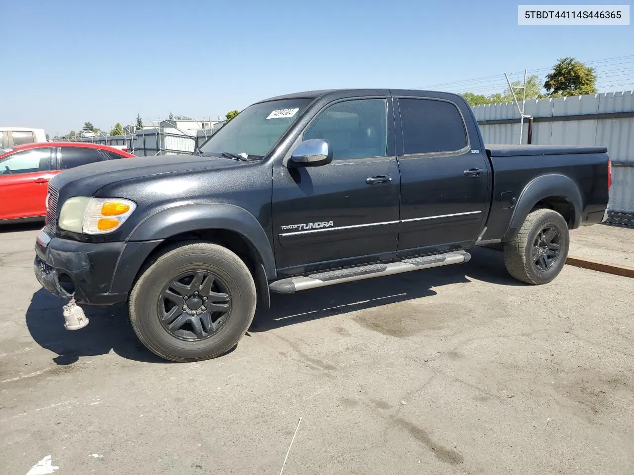 2004 Toyota Tundra Double Cab Sr5 VIN: 5TBDT44114S446365 Lot: 74394304