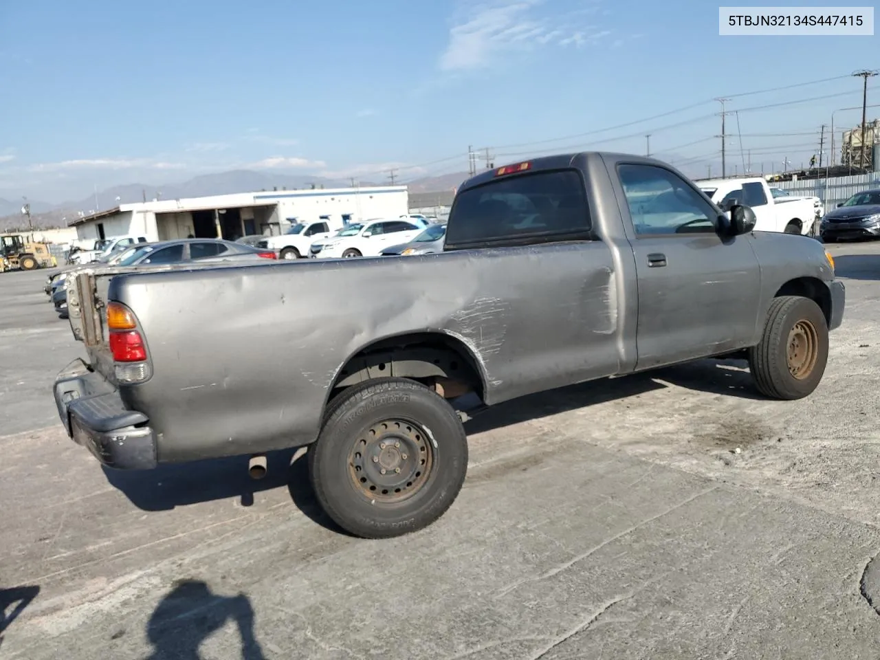 2004 Toyota Tundra VIN: 5TBJN32134S447415 Lot: 74923344