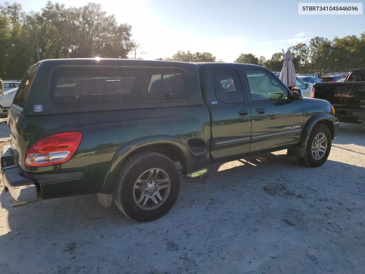 2004 Toyota Tundra Access Cab Sr5 VIN: 5TBRT34104S446096 Lot: 74935744