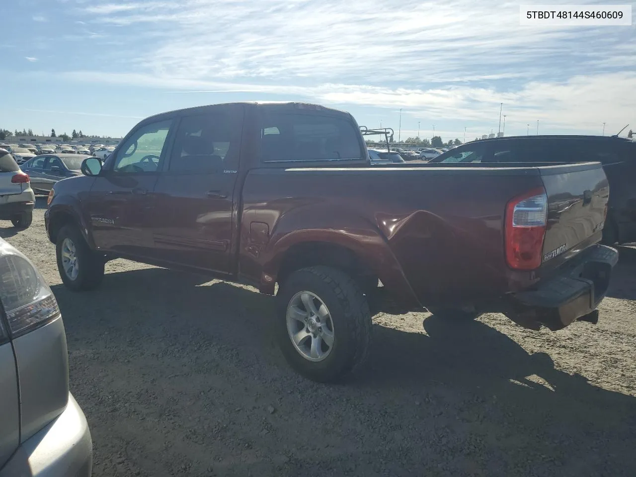 2004 Toyota Tundra Double Cab Limited VIN: 5TBDT48144S460609 Lot: 75005944