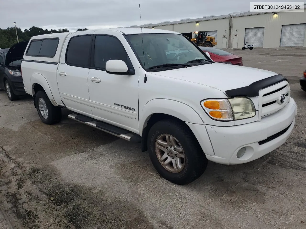 5TBET38124S455102 2004 Toyota Tundra Double Cab Limited