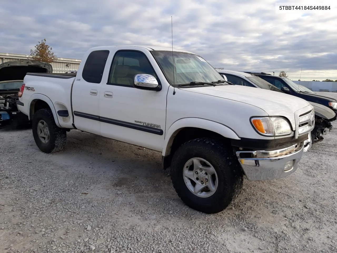 2004 Toyota Tundra Access Cab Sr5 VIN: 5TBBT44184S449884 Lot: 75252514