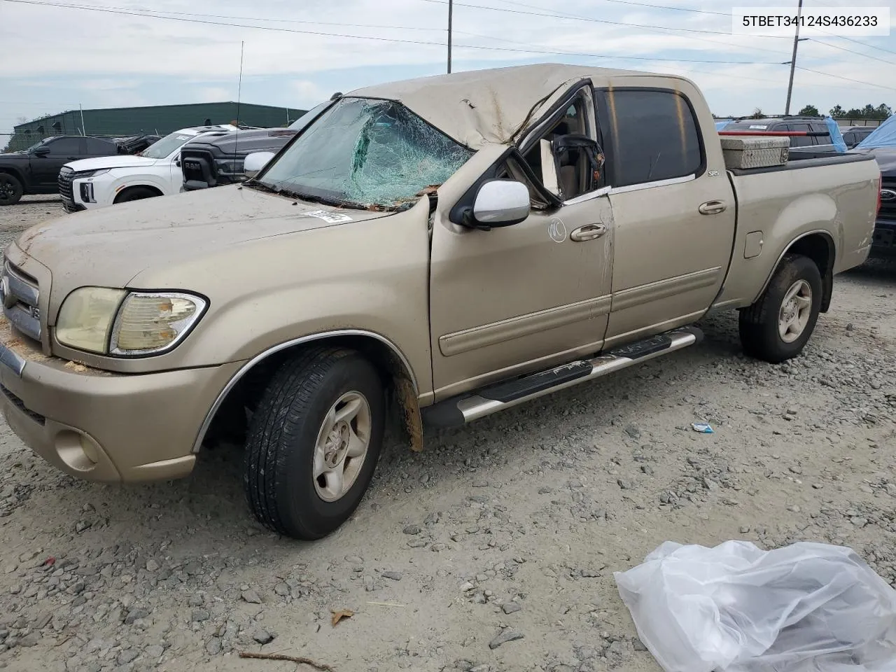 2004 Toyota Tundra Double Cab Sr5 VIN: 5TBET34124S436233 Lot: 75276644