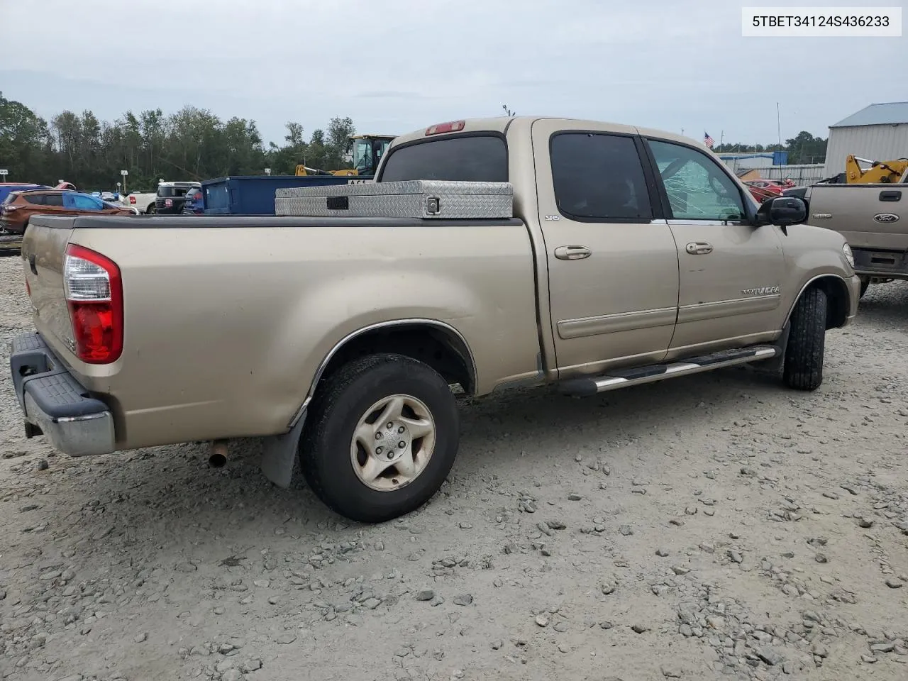 2004 Toyota Tundra Double Cab Sr5 VIN: 5TBET34124S436233 Lot: 75276644