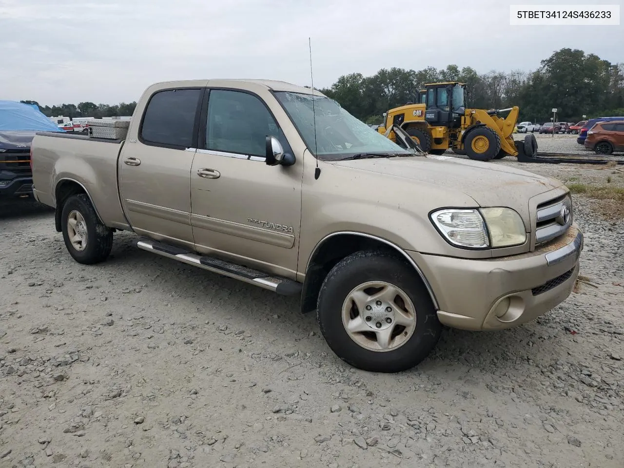 2004 Toyota Tundra Double Cab Sr5 VIN: 5TBET34124S436233 Lot: 75276644