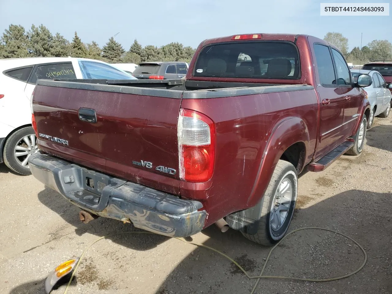 2004 Toyota Tundra Double Cab Sr5 VIN: 5TBDT44124S463093 Lot: 75327544